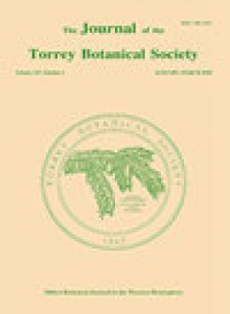 Journal Of The Torrey Botanical Society