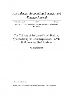 Australasian Accounting Business And Finance Journal